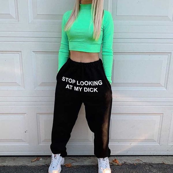 men's pants letters slooking at my dick sweatpants printing casual pants women's spring high waist loose shrink feet sports women, Black
men's pants letters slooking at my dick sweatpants printing casual pants women's spring high waist loose shrink feet sports women, Black
