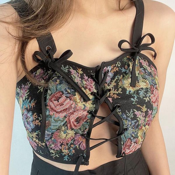 t-shirt beach party floral bustiers crop women backless bandage french vintage halter korean boho lace with corset 2021 summer, White
t-shirt beach party floral bustiers crop women backless bandage french vintage halter korean boho lace with corset 2021 summer, White