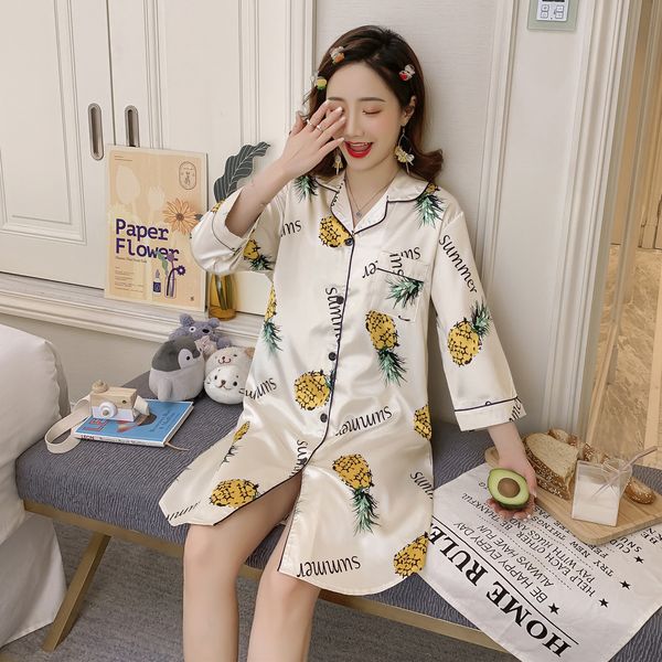 women's sleepwear women silk nightgown autumn sleepwear sleepshirt print young girl satin outwear ladies party nightdress 3xl 4xl 5xl 2, Black;red
women's sleepwear women silk nightgown autumn sleepwear sleepshirt print young girl satin outwear ladies party nightdress 3xl 4xl 5xl 2, Black;red