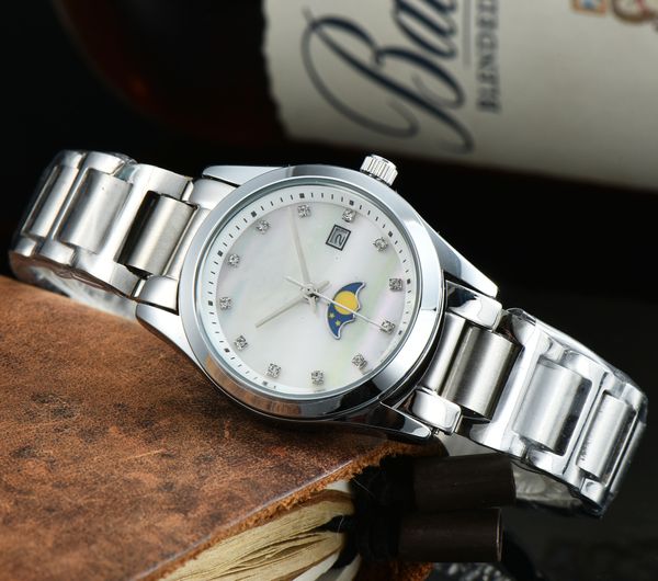 aaa fashion women watches quartz movement silver gold dress watch lady stainless steel case original clasp analog casual wristwatch montre, Slivery;brown
aaa fashion women watches quartz movement silver gold dress watch lady stainless steel case original clasp analog casual wristwatch montre, Slivery;brown