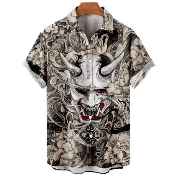 men's casual shirts 3d myth retro animal hawaiian lapel shirt summer lionfish dragon print short sleeve loose eu size 230421, White;black
men's casual shirts 3d myth retro animal hawaiian lapel shirt summer lionfish dragon print short sleeve loose eu size 230421, White;black