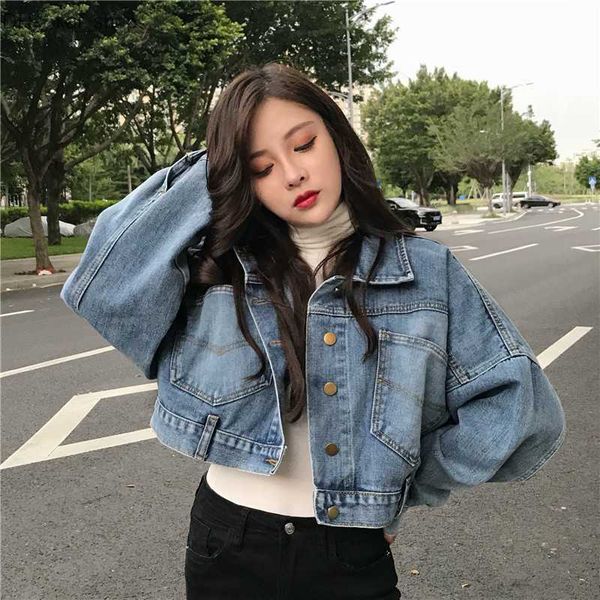 women's jackets new spring autumn denim coat korean short network red versatile ins fashion 11, Black;brown
women's jackets new spring autumn denim coat korean short network red versatile ins fashion 11, Black;brown
