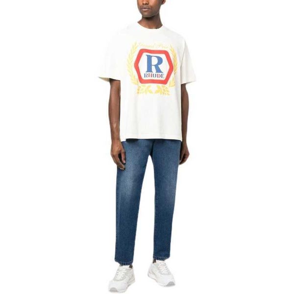 designer fashion clothing tees tshirts 2023 spring summer new rhude colorful letter printing wheat ear loose versatile t-shirt men streetwe, White;black
designer fashion clothing tees tshirts 2023 spring summer new rhude colorful letter printing wheat ear loose versatile t-shirt men streetwe, White;black