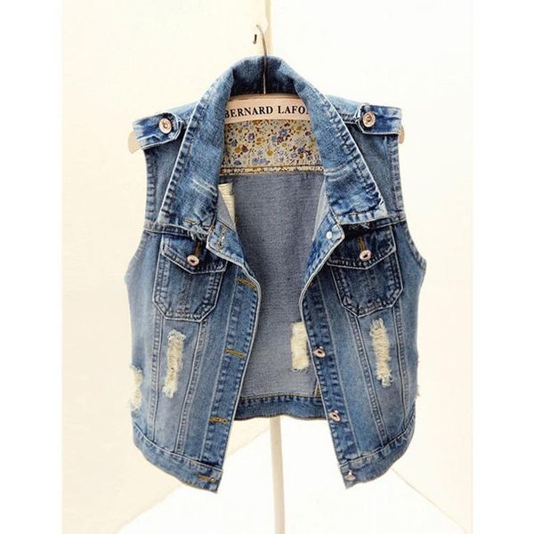 vests 5xl large size sleeveless slim hole jeans jacket waistcoats casual single breasted women denim jacket vest short outerwear, Black;white
vests 5xl large size sleeveless slim hole jeans jacket waistcoats casual single breasted women denim jacket vest short outerwear, Black;white