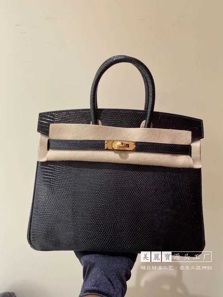 herms birkin all handmade real lizard leather bag 30cm female portable large bag with goat skin in black ayw
herms birkin all handmade real lizard leather bag 30cm female portable large bag with goat skin in black ayw