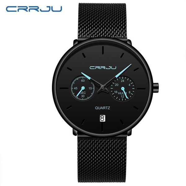 mens designer watches crrju full steel casual waterproof watch for man sport quartz watch men's dress calendar watch relogio 199c, Slivery;brown
mens designer watches crrju full steel casual waterproof watch for man sport quartz watch men's dress calendar watch relogio 199c, Slivery;brown