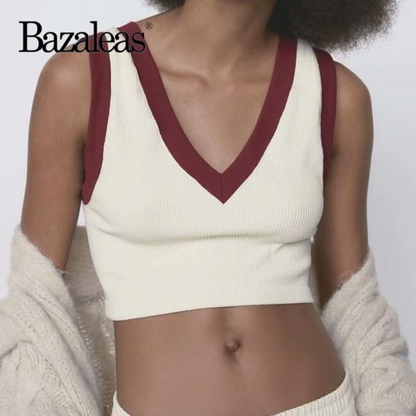 t-shirt summer v neck girl camis wine red patchwork cream knitted tank vintage slim women top, White 
t-shirt summer v neck girl camis wine red patchwork cream knitted tank vintage slim women top, White