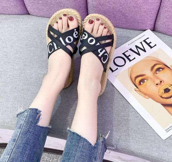 fashion sandals printed letter linen summer beach shoes skidproof indoor slippers 230mm250mm3723861, Black
fashion sandals printed letter linen summer beach shoes skidproof indoor slippers 230mm250mm3723861, Black