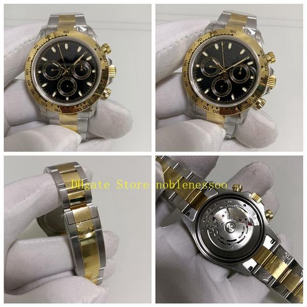 8 style classic cal 4130 automatic chronograph watch men 116503 yellow gold steel two tone bracelet black white dial 40mm 116520 1248v, Slivery;brown
8 style classic cal 4130 automatic chronograph watch men 116503 yellow gold steel two tone bracelet black white dial 40mm 116520 1248v, Slivery;brown