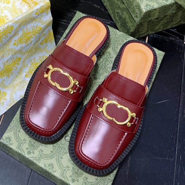 summer beach slippers classic designer lazy flat baotou flip flops 100% leather lady slides suede letter women shoes cowhide metal mens sand, Black
summer beach slippers classic designer lazy flat baotou flip flops 100% leather lady slides suede letter women shoes cowhide metal mens sand, Black