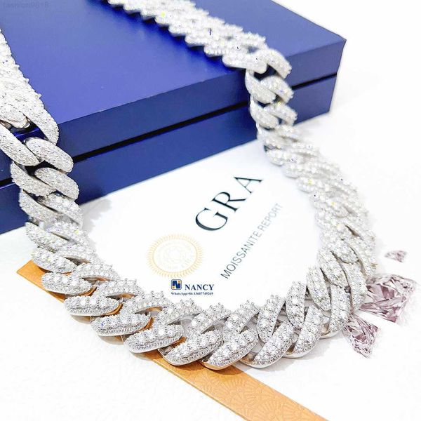 sparkly shining jewelry iced out 20mm 3 row 925 silver vvs1 moissanite diamond cuban link necklace men
sparkly shining jewelry iced out 20mm 3 row 925 silver vvs1 moissanite diamond cuban link necklace men