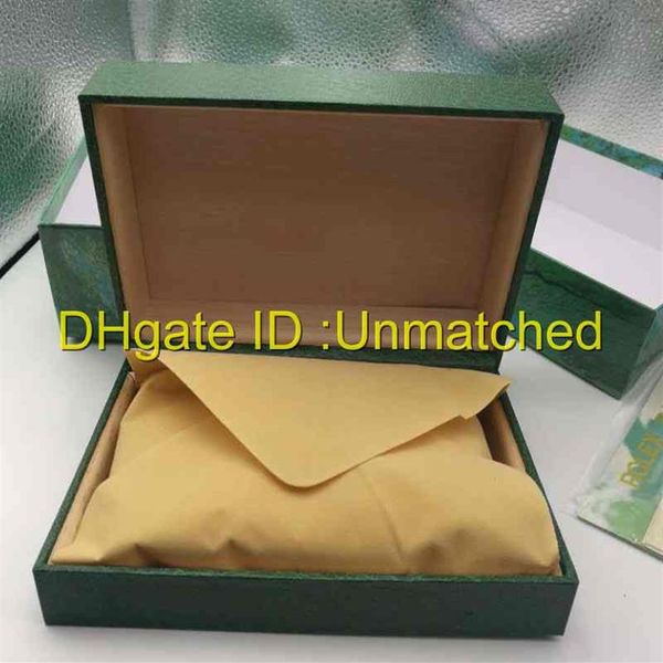 luxury watch gift box original womans watches wooden boxes men wristwatch green box booklet card 116610 116660 1167103323, Black;blue
luxury watch gift box original womans watches wooden boxes men wristwatch green box booklet card 116610 116660 1167103323, Black;blue