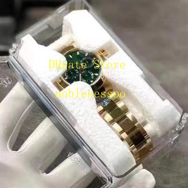 20 style ar factory 904l steel cal 4130 movement chronograph watch men 40mm green dial 18k yellow gold 116500 116519ln 116508 1165232c, Slivery;brown
20 style ar factory 904l steel cal 4130 movement chronograph watch men 40mm green dial 18k yellow gold 116500 116519ln 116508 1165232c, Slivery;brown