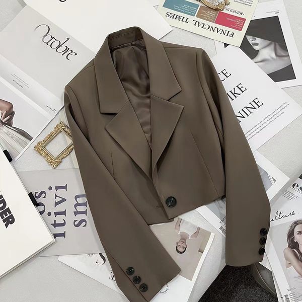 womens blazers jacket designer woman suits jackets coat outwears female spring autumn shirts style slim for lady outfit s-xl a001, White;black
womens blazers jacket designer woman suits jackets coat outwears female spring autumn shirts style slim for lady outfit s-xl a001, White;black
