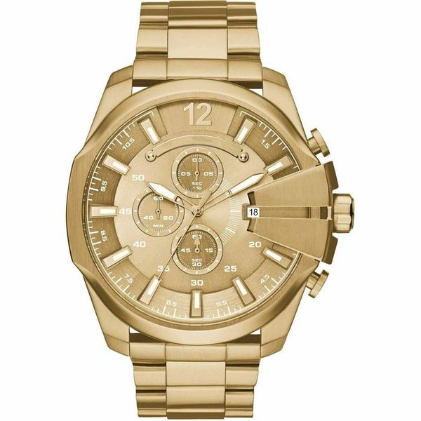 new dz4360 4355 big dial gold black stainless steel chronograph men's watch236t, Slivery;brown
new dz4360 4355 big dial gold black stainless steel chronograph men's watch236t, Slivery;brown