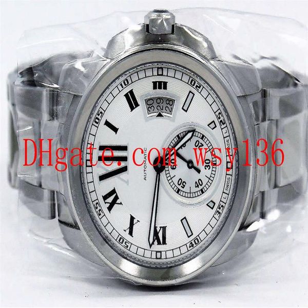 calibre de mens automatic mechanical watch w7100015 stainless steel bracelet silver men's sports wrist watches transparent ba330y, Slivery;brown
calibre de mens automatic mechanical watch w7100015 stainless steel bracelet silver men's sports wrist watches transparent ba330y, Slivery;brown