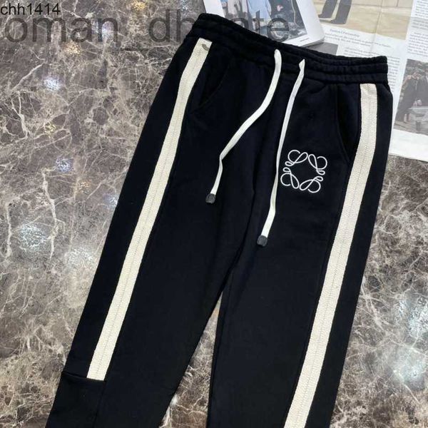 men's pants designerhigh version chaopai luojia loewess autumn and winter new 1846 limited embroidery splice color contrast casual pant, Black
men's pants designerhigh version chaopai luojia loewess autumn and winter new 1846 limited embroidery splice color contrast casual pant, Black
