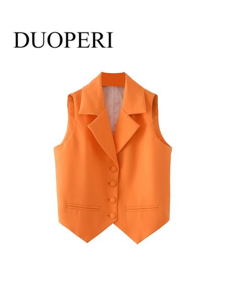 vests duoperi women fashion sleeveless vest with back slit outwear vintage single breasted female jacket mujer top, Black;white
vests duoperi women fashion sleeveless vest with back slit outwear vintage single breasted female jacket mujer top, Black;white