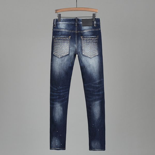 dsq phantom turtle men's jeans mens italian designer jeans skinny ripped cool guy causal hole denim fashion brand fit jeans men washed, Blue
dsq phantom turtle men's jeans mens italian designer jeans skinny ripped cool guy causal hole denim fashion brand fit jeans men washed, Blue