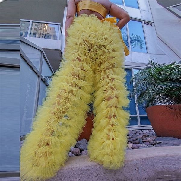 women s jeans tulle pants solid color patchwork multi layer ruffle yarn high waist female trousers leather fashion club party l230420, Blue
women s jeans tulle pants solid color patchwork multi layer ruffle yarn high waist female trousers leather fashion club party l230420, Blue