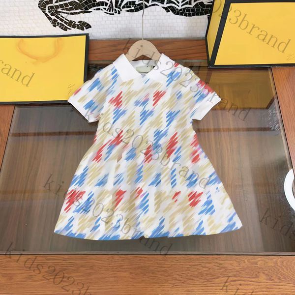 brand girls cotton sports dresses 2023 fashion pleated dresses polo t shirts f letter printign skirts high end children summer skirts colorf, Red;yellow
brand girls cotton sports dresses 2023 fashion pleated dresses polo t shirts f letter printign skirts high end children summer skirts colorf, Red;yellow
