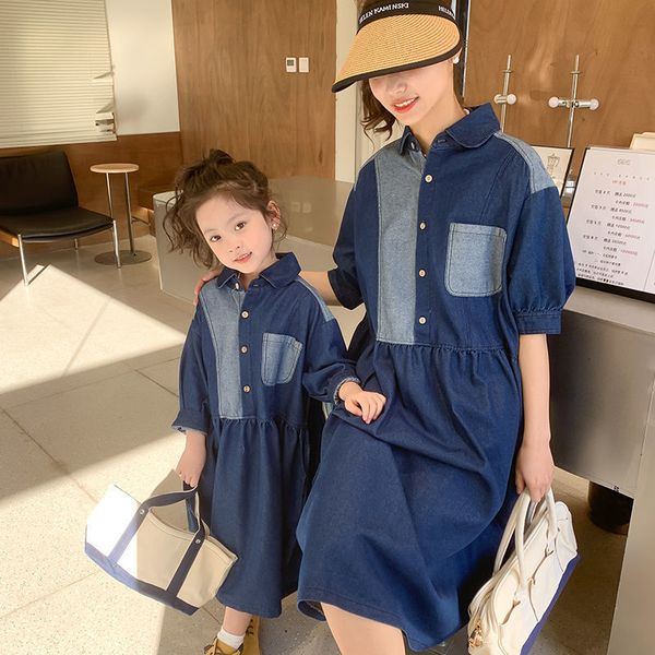 family matching outfits summer mother and daughter matching clothes women girls short sleeve denim casual dresses fashion family matching ou, Blue
family matching outfits summer mother and daughter matching clothes women girls short sleeve denim casual dresses fashion family matching ou, Blue