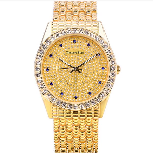 treasureboat brand fashion mens watches luxury gold diamond quartz watch bright and transparent dial comfortable band wristwatches193i, Slivery;brown
treasureboat brand fashion mens watches luxury gold diamond quartz watch bright and transparent dial comfortable band wristwatches193i, Slivery;brown