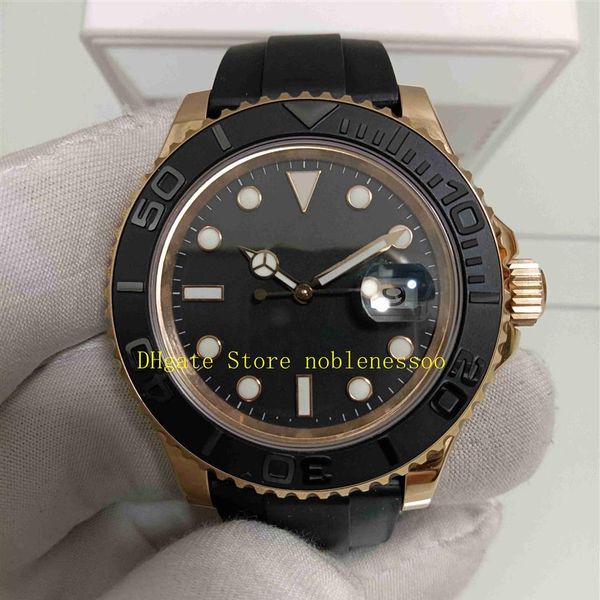 super vr factory 904l steel automatic watch men 40mm rose gold black dial men's 116655 18k everose 126655 rubber bracelet eta226x, Slivery;brown
super vr factory 904l steel automatic watch men 40mm rose gold black dial men's 116655 18k everose 126655 rubber bracelet eta226x, Slivery;brown