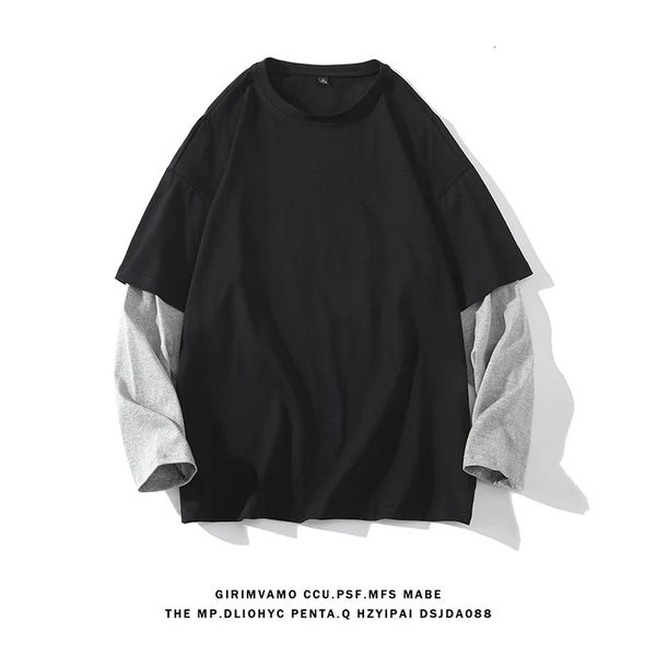 mens tshirts hip hop streetwear autumn spring fashion oversize fake two pieces tshirt long sleeve casual tshirt for tees 230420, White;black
mens tshirts hip hop streetwear autumn spring fashion oversize fake two pieces tshirt long sleeve casual tshirt for tees 230420, White;black