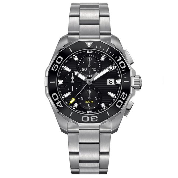 luxury watch mens chronograph quartz watches classic style full stainless steel strap 5 atm waterproof super luminous japan vk mov204s, Slivery;brown
luxury watch mens chronograph quartz watches classic style full stainless steel strap 5 atm waterproof super luminous japan vk mov204s, Slivery;brown