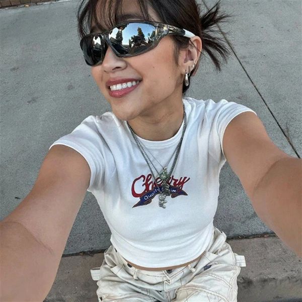 women s t shirt retro clothing casual abstract print tees europe and the y2k fashion printing round neck short sleeved navel t shirt 230420, White
women s t shirt retro clothing casual abstract print tees europe and the y2k fashion printing round neck short sleeved navel t shirt 230420, White