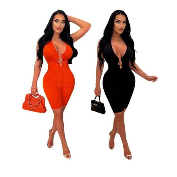 lace up one pieces rompers designer halter deep v cut playsuits short bodycon jumpsuits casual summer outfits women clothing 9760, Black;white
lace up one pieces rompers designer halter deep v cut playsuits short bodycon jumpsuits casual summer outfits women clothing 9760, Black;white