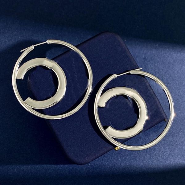 gold hoop earrings designers jewelry 5cm stud earrings c earring with box236s, Golden;silver
gold hoop earrings designers jewelry 5cm stud earrings c earring with box236s, Golden;silver