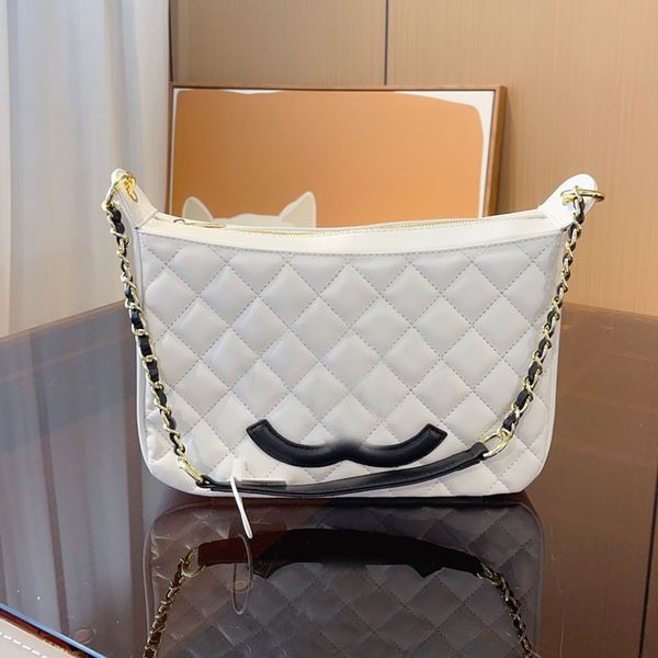 23 designer large underarm hobo bag women tote two-tone real leather diamond lattice matelasse chain with leather strap shoulder handbag jum
23 designer large underarm hobo bag women tote two-tone real leather diamond lattice matelasse chain with leather strap shoulder handbag jum