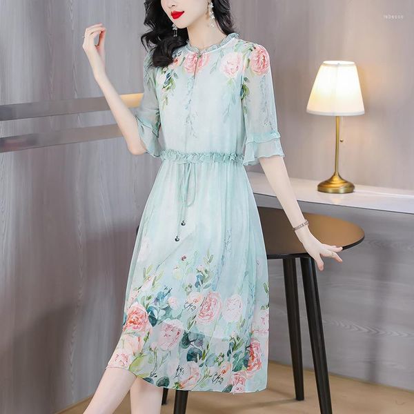 casual dresses 2023 summer belly cover thin floral temperament midi dress, Black;gray
casual dresses 2023 summer belly cover thin floral temperament midi dress, Black;gray