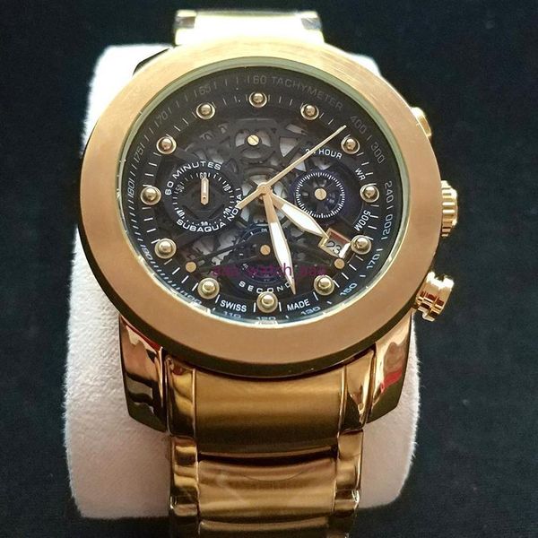 new style mens watches small dial work all functional chronograph waterproof quartz movement watch16281h, Slivery;brown
new style mens watches small dial work all functional chronograph waterproof quartz movement watch16281h, Slivery;brown
