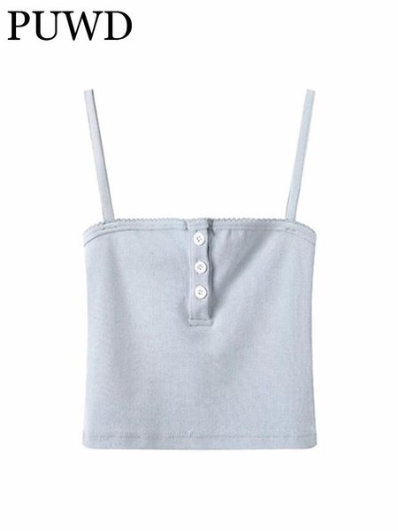 tanks puwd casual women blue soft cotton tank 2022 summer fashion ladies falsie slim solid color patchwork female chic top, Black;white
tanks puwd casual women blue soft cotton tank 2022 summer fashion ladies falsie slim solid color patchwork female chic top, Black;white