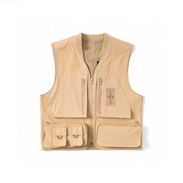 designer travis scot catus jack vest ts co branded tooling function zipper pocket jacket fashiondemon, Black;white
designer travis scot catus jack vest ts co branded tooling function zipper pocket jacket fashiondemon, Black;white