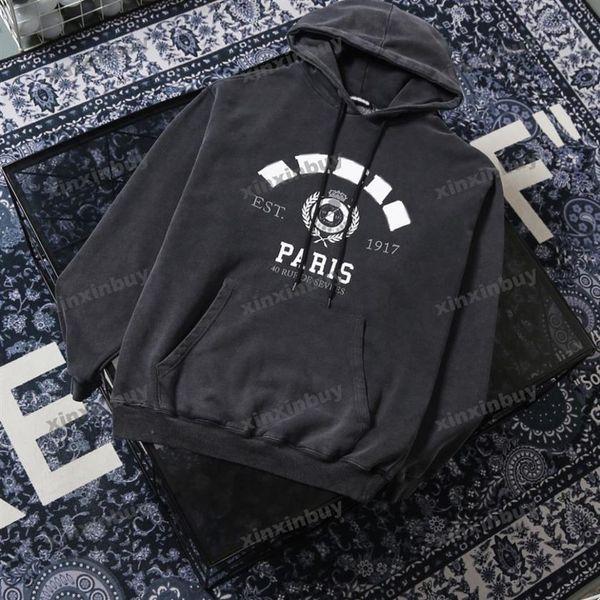 xinxinbuy men designer hoodies destroyed letter paris hole print cotton pullover women red green black white purple oversize xs-l217i, Black;brown
xinxinbuy men designer hoodies destroyed letter paris hole print cotton pullover women red green black white purple oversize xs-l217i, Black;brown