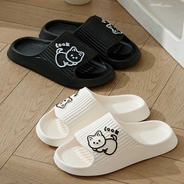 for use in summer slip anti odor home bathroom. feeling like stepping on feces. spring men's indoor couples women's sals and slipp, Black
for use in summer slip anti odor home bathroom. feeling like stepping on feces. spring men's indoor couples women's sals and slipp, Black