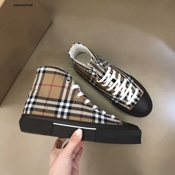burbrerys designer classic high-canvas shoes men's casual sneakers luxurious and comfortable retro letter 2023 pattern fashion couples, Black
burbrerys designer classic high-canvas shoes men's casual sneakers luxurious and comfortable retro letter 2023 pattern fashion couples, Black