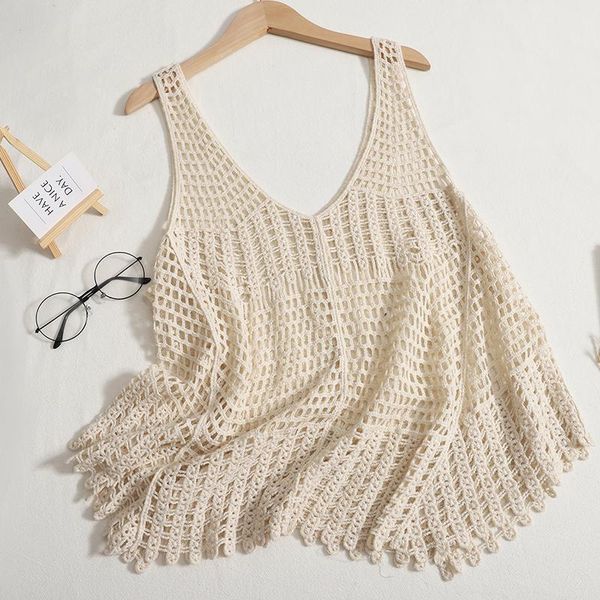 tanks oumea women crochet cotton tank patchwork casual retro knitting loose summer sleeveless beach going out chic, Black;white
tanks oumea women crochet cotton tank patchwork casual retro knitting loose summer sleeveless beach going out chic, Black;white
