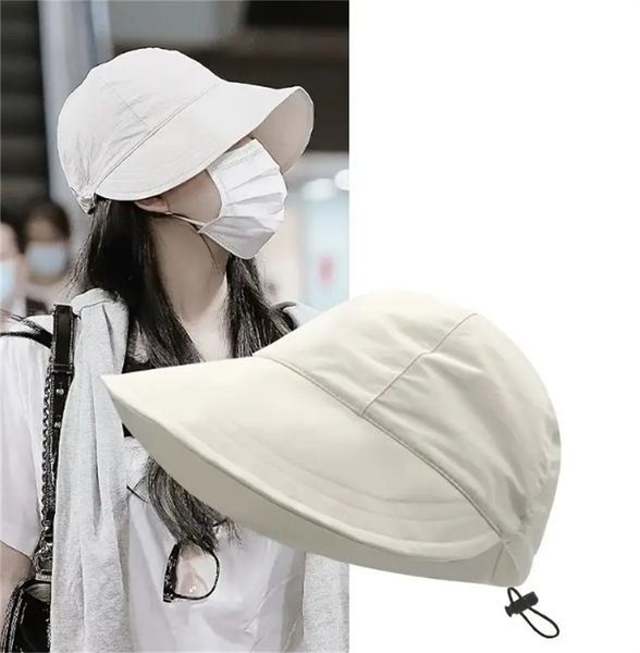 wide-brim sun protection hat - 2l foldable picnic hat beach uv protection scallop cap - perfect for outdoor adventures, Blue;gray
wide-brim sun protection hat - 2l foldable picnic hat beach uv protection scallop cap - perfect for outdoor adventures, Blue;gray