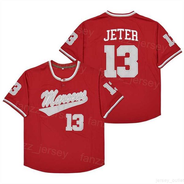 moive baseball 13 derek jeter jersey circa kalamazoo maroons game worn 1992 vintage pullover red team cool base college pure cotton universi, Black
moive baseball 13 derek jeter jersey circa kalamazoo maroons game worn 1992 vintage pullover red team cool base college pure cotton universi, Black