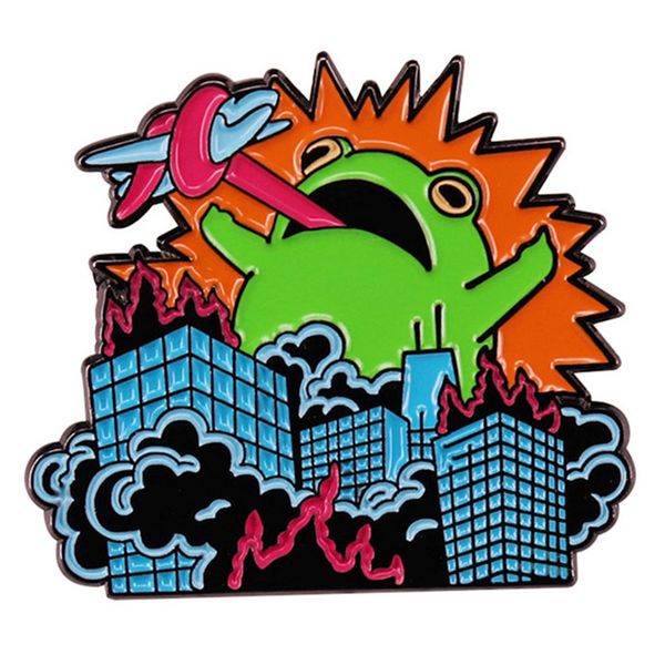 frog monster pin cute anime movies games hard enamel pins collect metal cartoon brooch backpack hat bag collar lapel badges, Blue
frog monster pin cute anime movies games hard enamel pins collect metal cartoon brooch backpack hat bag collar lapel badges, Blue