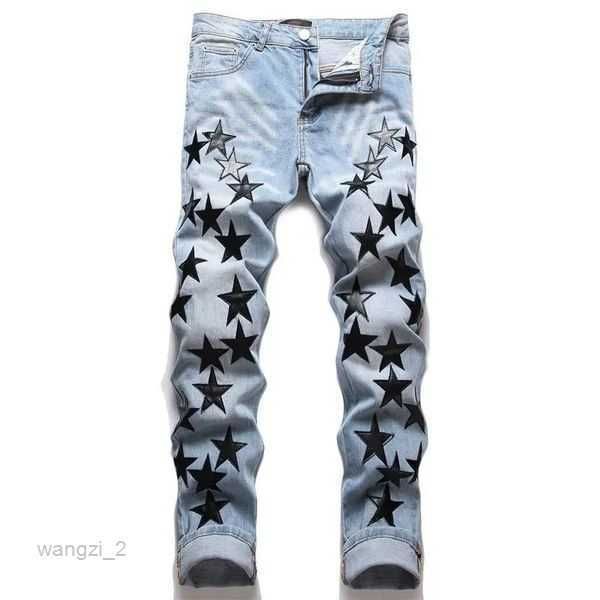 miri men's jeans varsity european jean star embroidery patchwork ripped trend brand motorcycle bv9x, Blue
miri men's jeans varsity european jean star embroidery patchwork ripped trend brand motorcycle bv9x, Blue