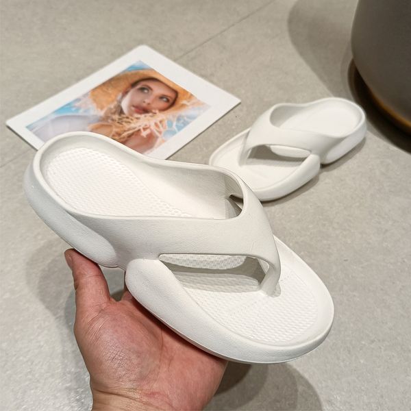 slippers men eva soft flip flops summer women thick platform beach thong slippers pillow slides clip toe arch support wedges sandals 230421, Black
slippers men eva soft flip flops summer women thick platform beach thong slippers pillow slides clip toe arch support wedges sandals 230421, Black