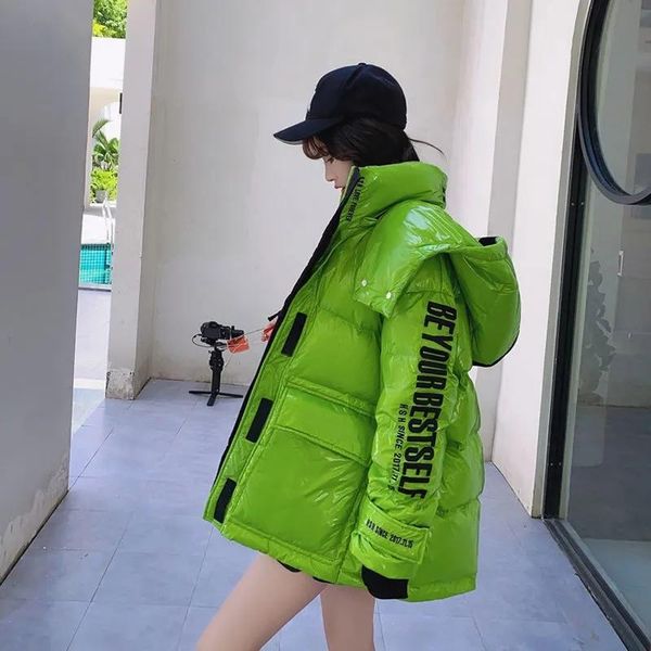 leather white duck down glossy down jacket women's winter jacket 2022 new hooded parkas coat korean embroidered coat winter bread jacke, Black
leather white duck down glossy down jacket women's winter jacket 2022 new hooded parkas coat korean embroidered coat winter bread jacke, Black
