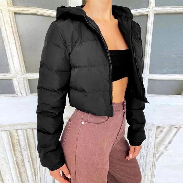 leather new 2022 women cotton padded jacket brown black fall winter hooded short coat zip parkas warm fashion ladies
leather new 2022 women cotton padded jacket brown black fall winter hooded short coat zip parkas warm fashion ladies