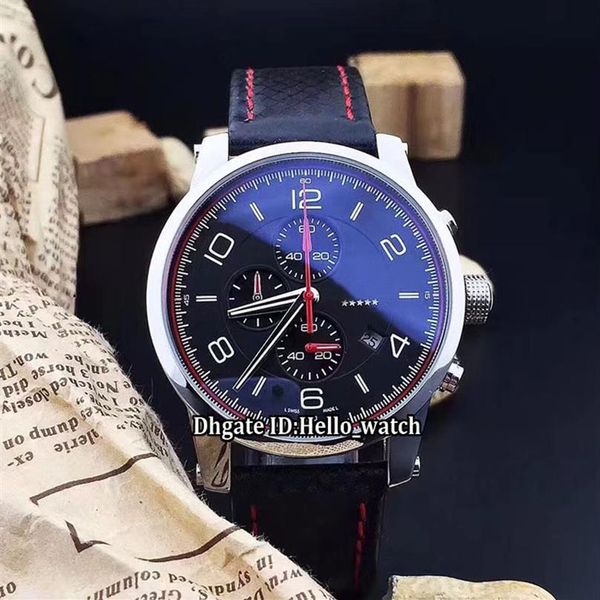 6 color date u0114881 black dial miyota quartz chronograph mens watch satch 114881 pvd black leather strap gents new watches193o, Slivery;brown
6 color date u0114881 black dial miyota quartz chronograph mens watch satch 114881 pvd black leather strap gents new watches193o, Slivery;brown
